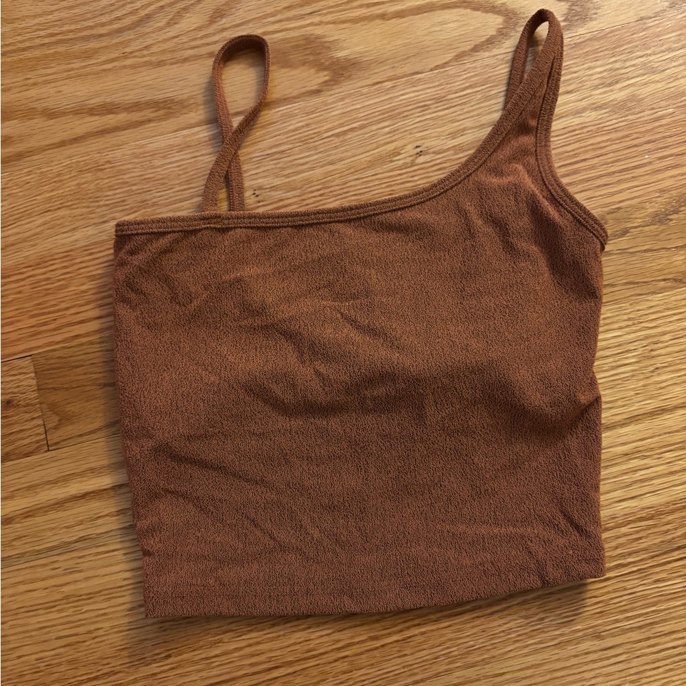 Five Dancewear Airbrush Brown Tank